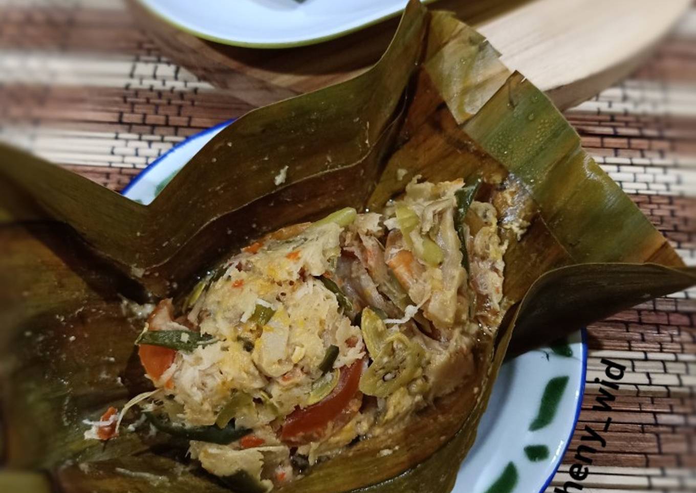 Bothok Udang & Jamur Tiram