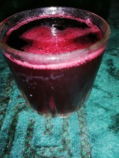 صورة لوصفة عصير الشمندر 🍷