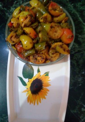 करोंदा मिर्च का झटपट अचार (Karonda mirch ka jhatpat achar recipe in Hindi) रेसिपी मुख्य फोटो