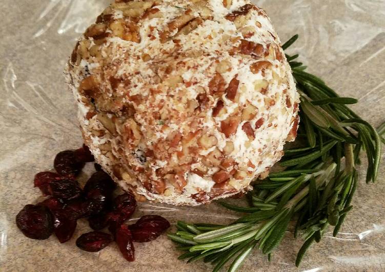 Cranberry & Rosemary Cheeseball Cranberry & Rosemary Cheeseball