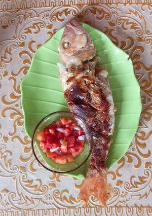 Foto resep Ikan bakar teflon mudah enak dan ringkas
