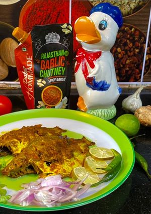 A picture of Pomfret Tawa Ghee Roast.