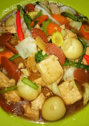Foto resep Capcay telur puyuh 😊