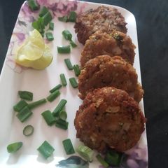A picture of Soyachunks kebabs.