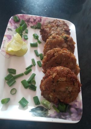 A picture of Soyachunks kebabs.