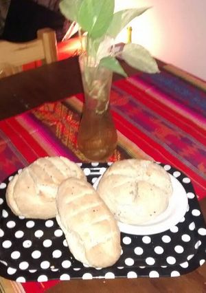 Una foto de Pan casero con semillas
