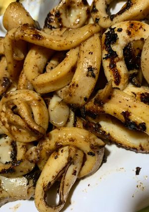Foto resep Cumi jumbo bakar