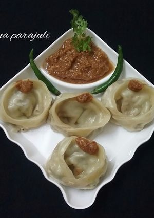 A picture of Fish momo.