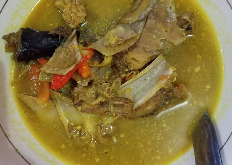 Bumbu memasak Kepala ikan kuah kuning, Bikin Ngiler