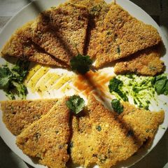 A picture of Urad Dal Chilla.