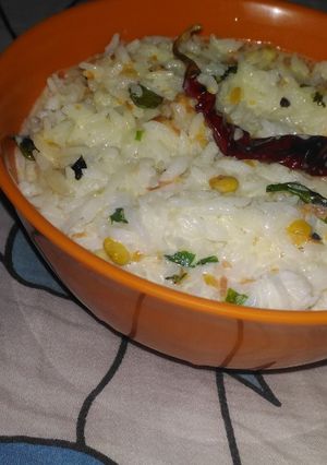 A picture of Curd rice.