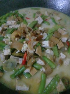 Foto resep Sayur kikil buncis