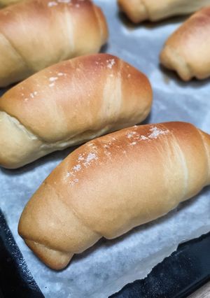 Foto resep Roti Asin Isi Sosis 🥐🧂🌭