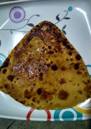 A picture of Chini ka paratha.