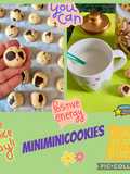 117 • Miniminicookies da tuffare nel latte! 🥛 🍪