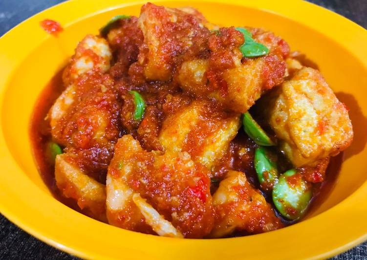 Resep Sambal udang tahu petai, Lezat