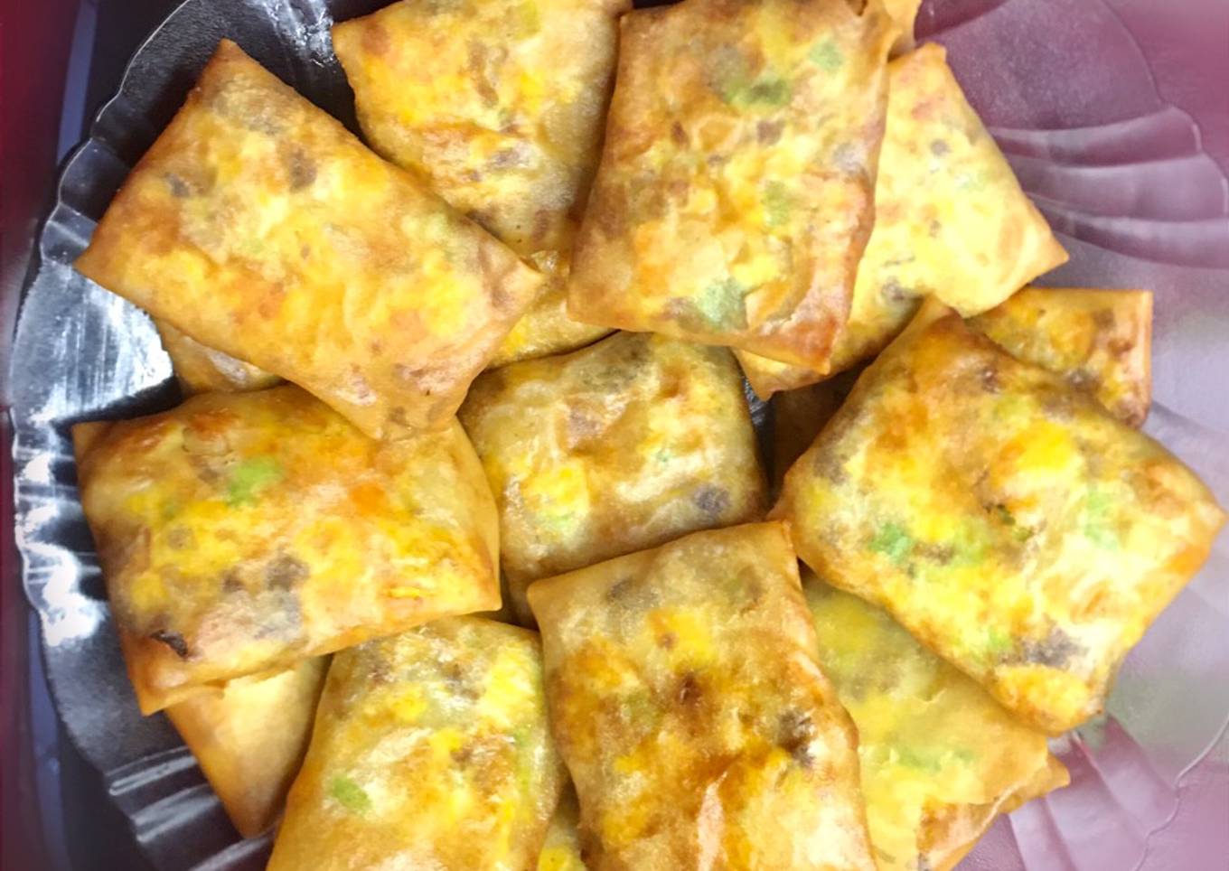 Martabak telur mini