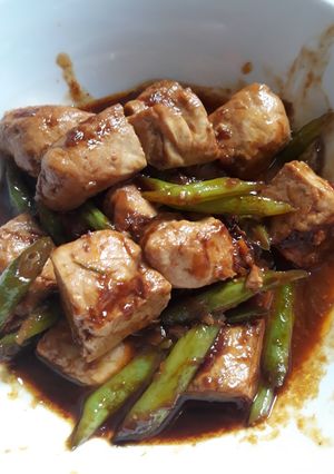 Foto resep Tumis Tahu Buncis Pedas Manis