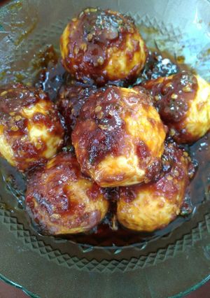 Foto resep Telur pedas manis