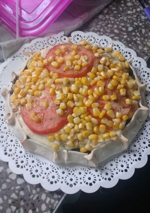 Una foto de Tarta de acelga a la napolitana