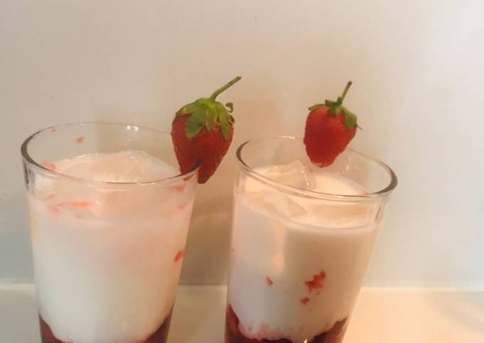 Resep Stawberry freshmilk yang Enak Banget