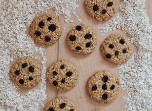 Una foto de Galletas de avena y mantequilla de maní 🍪 Ideal principiantes ♥