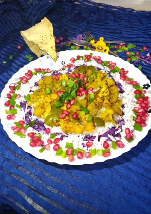 A picture of Rice platter.
