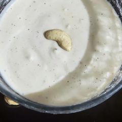 Cashew Mayonnaise A picture of Cashew Mayonnaise.