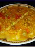 Yellow Lentil Soup with Cardamom