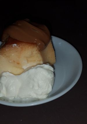 Una foto de Flan casero