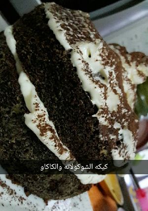 صورة لوصفة كيكه الشوكولاتة