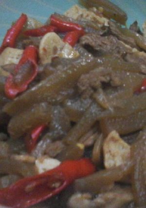 Foto resep Oseng oseng jipang with beet