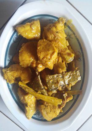 Foto resep Ayam ungkeb tinggal goreng
