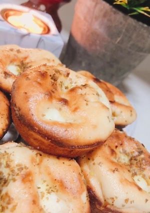 صورة لوصفة كاب كيك الزعتر 😍🍞👌🏻✨