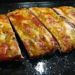 Foto principal de Costillar de cerdo a la mostaza y miel