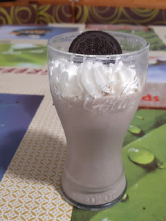 Una foto de Batido de oreo en Thermomix