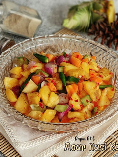 Foto resep Acar nasi kebuli/acar nanas