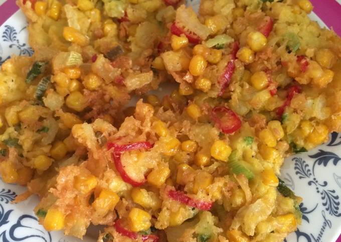 Resep: Bakwan jagung manado Praktis