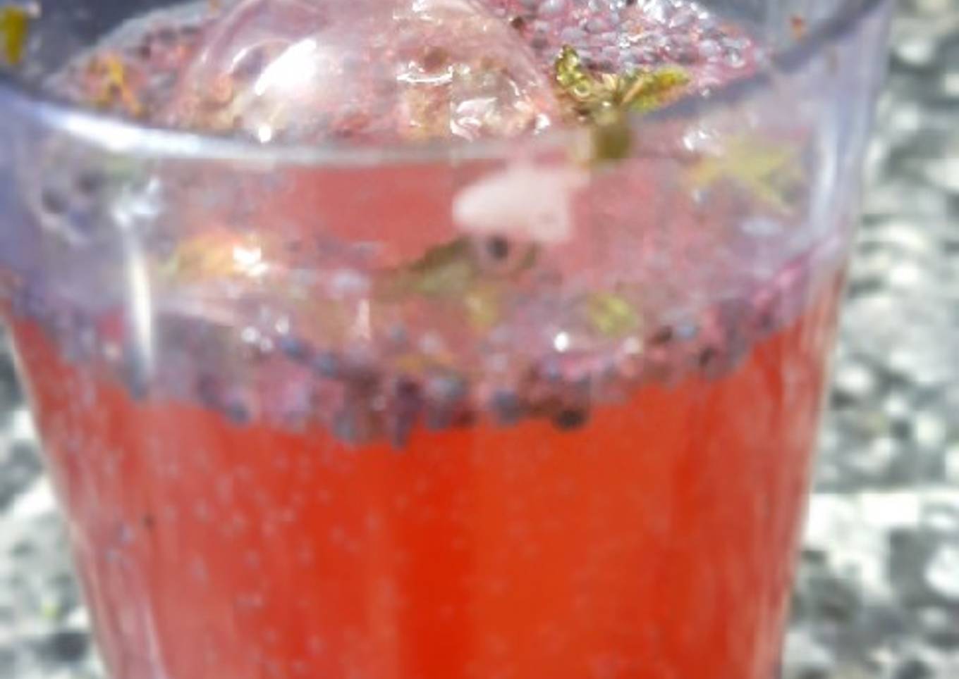 Rose mojito