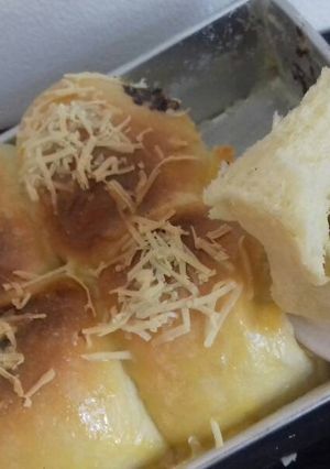 Foto resep Roti sobek pisang coklat keju