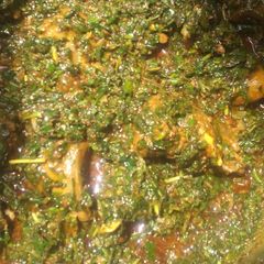 A picture of Vegetable soup.