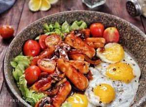 Foto resep Grilled Mini Sausages
