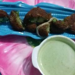 A picture of Hara bhara kababs.