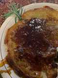 CRÊPE ACARAMELADO con harina de garbanzo (sin gluten y muy nutritiva)