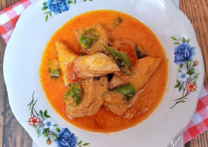 Resep Ikan Pindang Cue Tahu Tempe Kuah Santan Oleh Dapur Kanita Cookpad