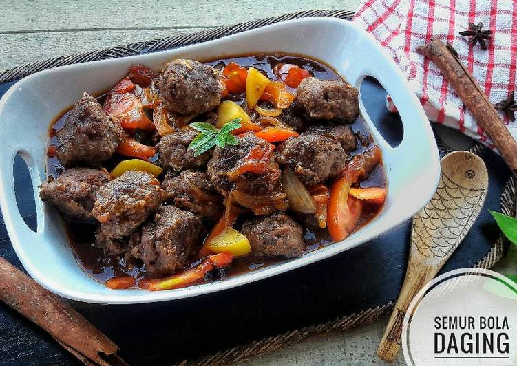 Resep Semur Bola Daging, Bikin Ngiler