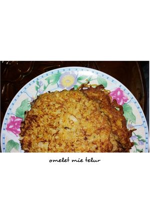 Foto resep Omelet mie telur