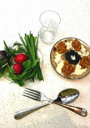 عکسی از دستور آش برنج