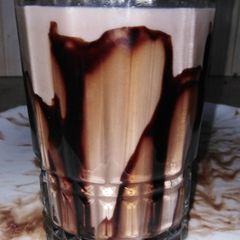 A picture of Kids special 2 minutes chocolate shake #ramadankitayari.