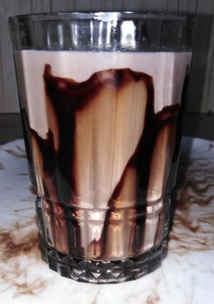 A picture of Kids special 2 minutes chocolate shake #ramadankitayari.